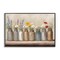 Stupell Industries Jars with Wildflowers Framed Giclee Wall Art Design by Kim Allen